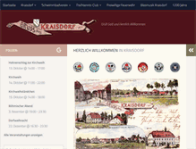 Tablet Screenshot of kraisdorf.eu
